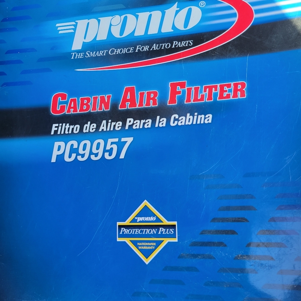 Pronto Cabin Air Filter PC9957